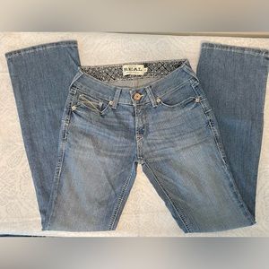LNWOT- Ariat Real Denim Jeans - Midrise Boot - 28R